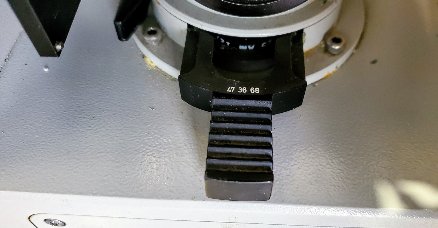 ZEISS IM INVERTED MICROSCOPE 3 OBJECTIVES 100% WORKING FREE SHIP WATCH VIDEO