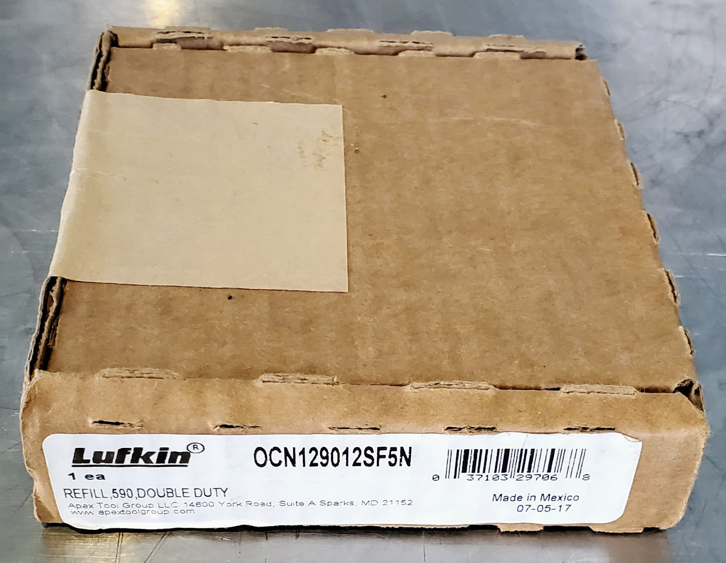 LUFKIN® OCN129012SF5N 18' x 1/2", 1/100" REFILL BLADE TAPE CHROME CLAD FREE SHIP