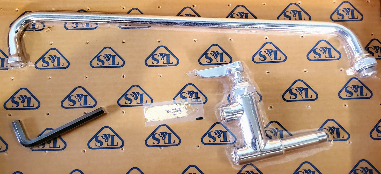 Brand New OEM TS® B-0157 ADD ON FAUCET 3/8"NPT female outlet 18"Nozzle FREE SHIP