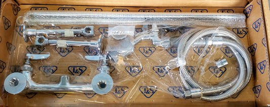 BrandNew OEM TS® B-0129-VB Pre-Rinse Balancer WallMount 8" LowFlow Valve VB Hose