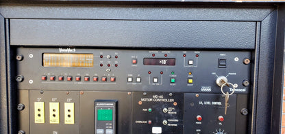 AIRCO EDWARDS TEMESCAL ELECTRON BEAM DEPOSITION COLUMN SYSTEM SWEEP VERSAVAC 5