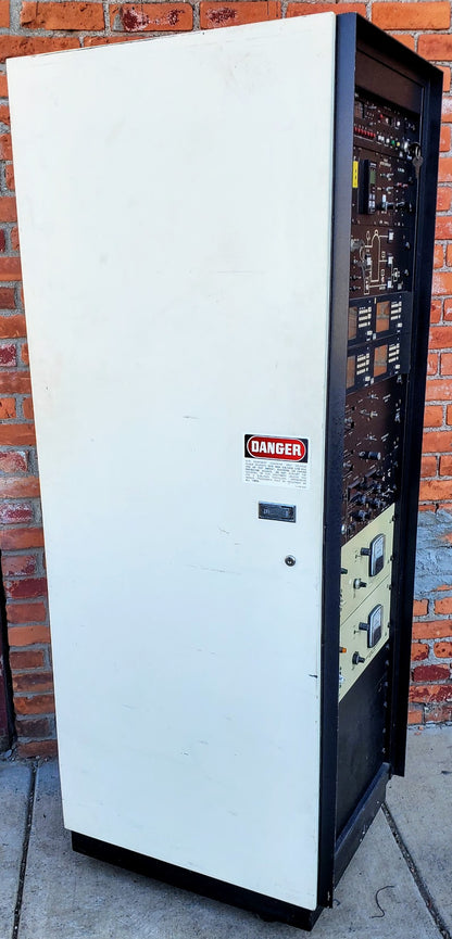 AIRCO EDWARDS TEMESCAL ELECTRON BEAM DEPOSITION COLUMN SYSTEM SWEEP VERSAVAC 5