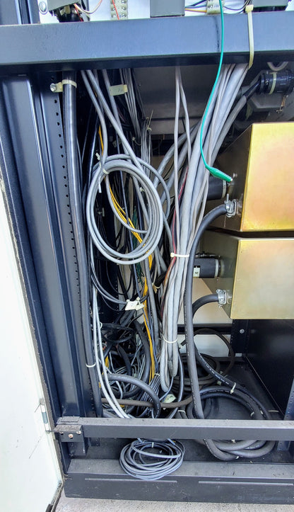 AIRCO EDWARDS TEMESCAL ELECTRON BEAM DEPOSITION COLUMN SYSTEM SWEEP VERSAVAC 5