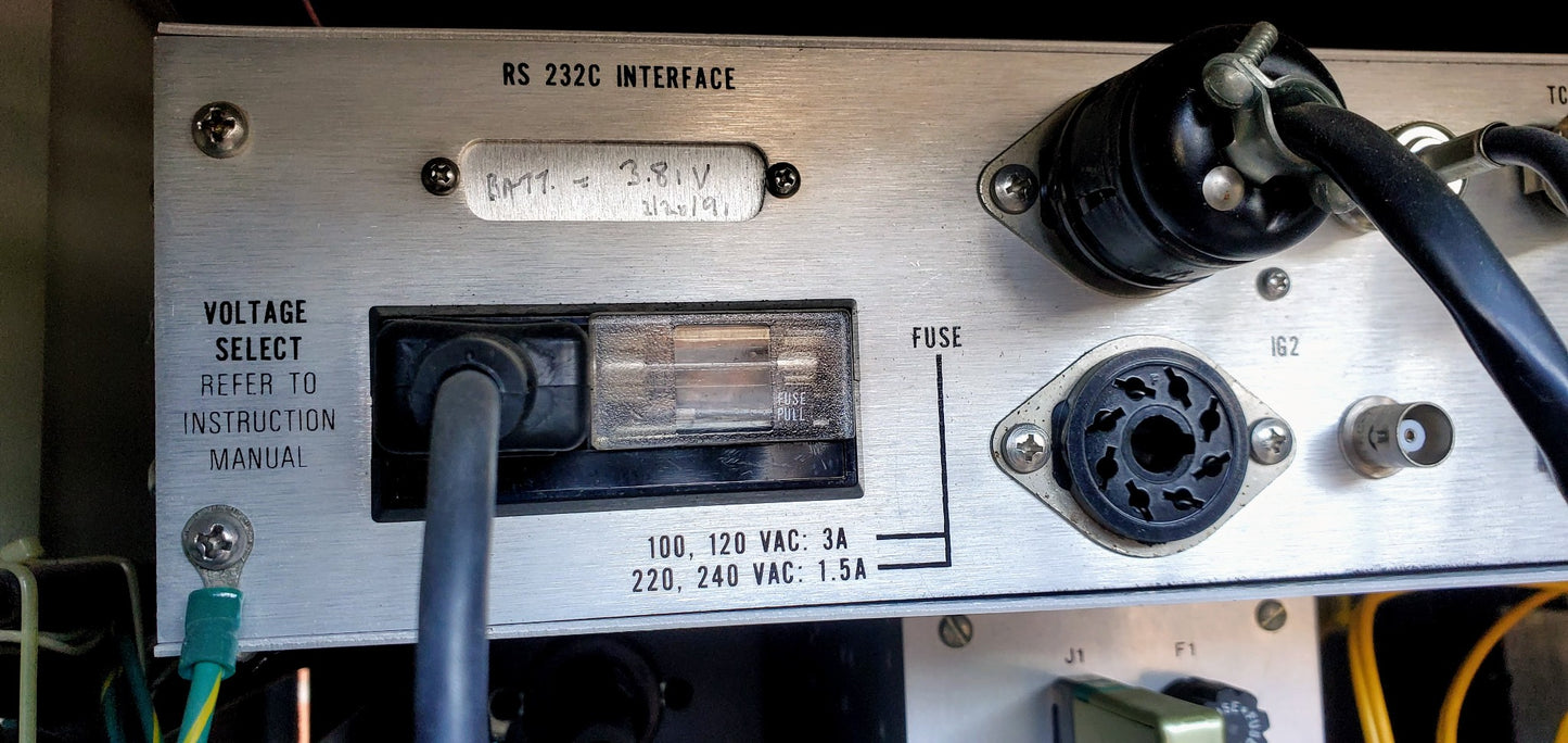 AIRCO EDWARDS TEMESCAL ELECTRON BEAM DEPOSITION COLUMN SYSTEM SWEEP VERSAVAC 5