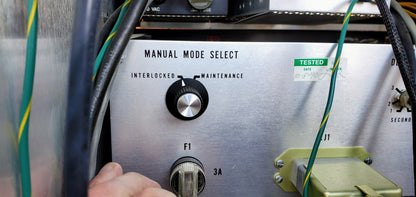 AIRCO EDWARDS TEMESCAL ELECTRON BEAM DEPOSITION COLUMN SYSTEM SWEEP VERSAVAC 5