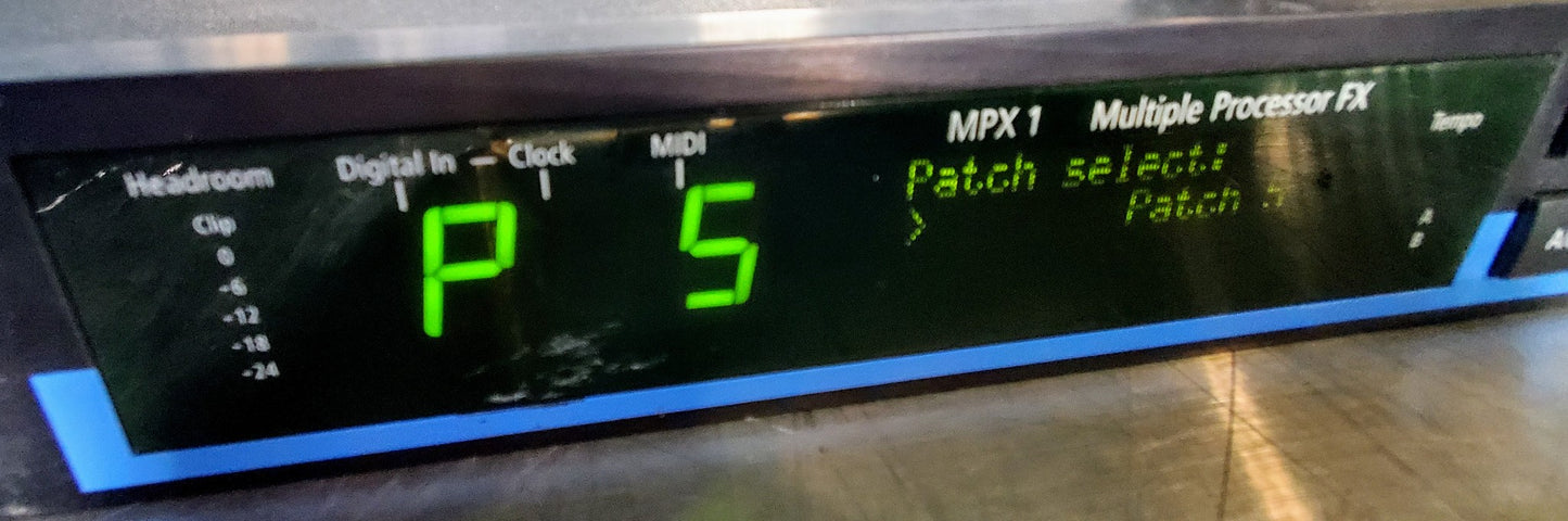 LEXICON MPX 1 MULTIPROCESSOR FX REVERB 100% WORKING 90-DAY-WARRANTY FREE SHIP