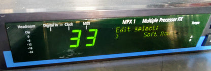 LEXICON MPX 1 MULTIPROCESSOR FX REVERB 100% WORKING 90-DAY-WARRANTY FREE SHIP