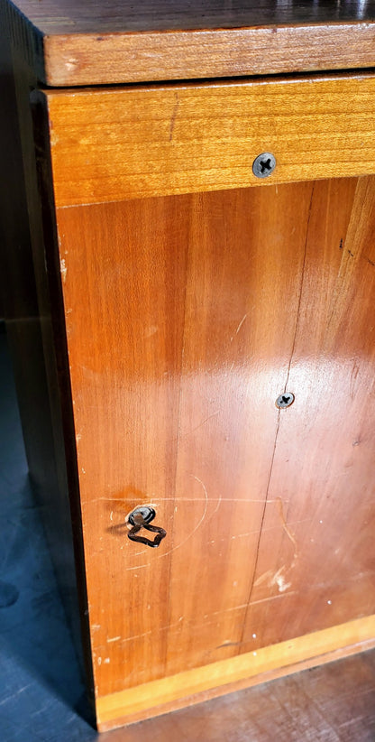 RARE BAUSCH LOMB MONOLUX OBJECTIVE MICROSCOPE BAKELITE VIEWER WOOD CASE FREESHIP