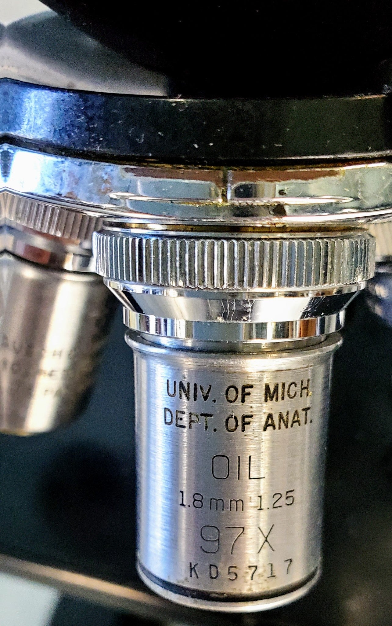 RARE BAUSCH LOMB MONOLUX OBJECTIVE MICROSCOPE BAKELITE VIEWER WOOD CASE FREESHIP