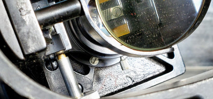 RARE BAUSCH LOMB MONOLUX OBJECTIVE MICROSCOPE BAKELITE VIEWER WOOD CASE FREESHIP