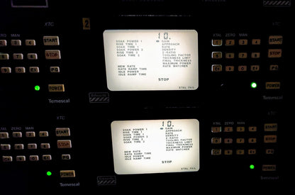 AIRCO EDWARDS TEMESCAL ELECTRON BEAM DEPOSITION COLUMN SYSTEM SWEEP VERSAVAC 5