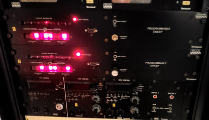 AIRCO EDWARDS TEMESCAL ELECTRON BEAM DEPOSITION COLUMN SYSTEM SWEEP VERSAVAC 5