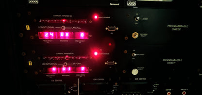 AIRCO EDWARDS TEMESCAL ELECTRON BEAM DEPOSITION COLUMN SYSTEM SWEEP VERSAVAC 5