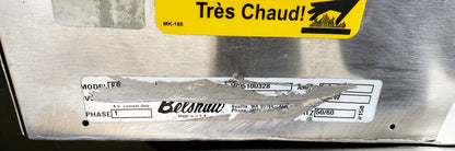 BELSHAW 718LCG NATURAL GAS 18x26 DONUT FRYER and SF18 SHORTENING FILTER FREESHIP