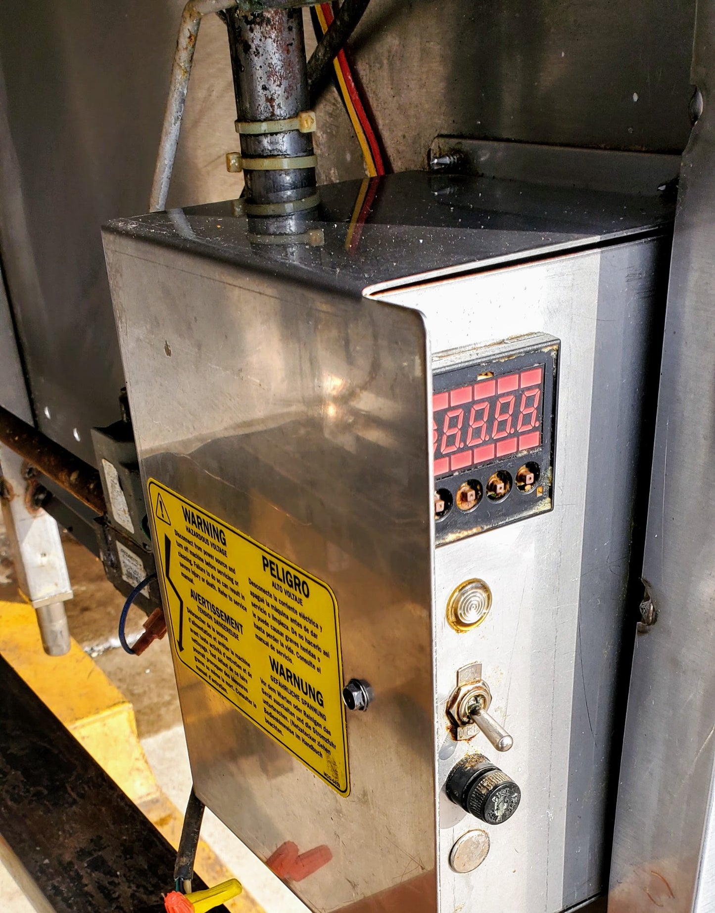 BELSHAW 718LCG NATURAL GAS 18x26 DONUT FRYER and SF18 SHORTENING FILTER FREESHIP