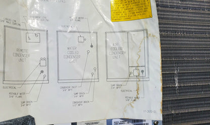 SCOTSMAN 480lbsDay CME AIR COOLED ICE MACHINE BH360S BIN WATCH VIDEO FREE SHIP