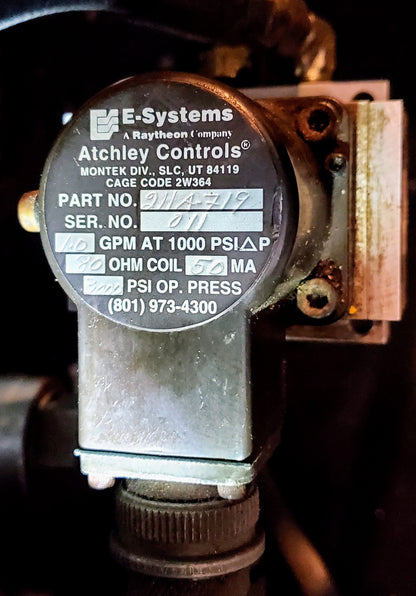 REXROTH PP 2.5 GALLON HYDRAULIC POWER PACK METRO FLUID PRESSURE CONTROL PUMP