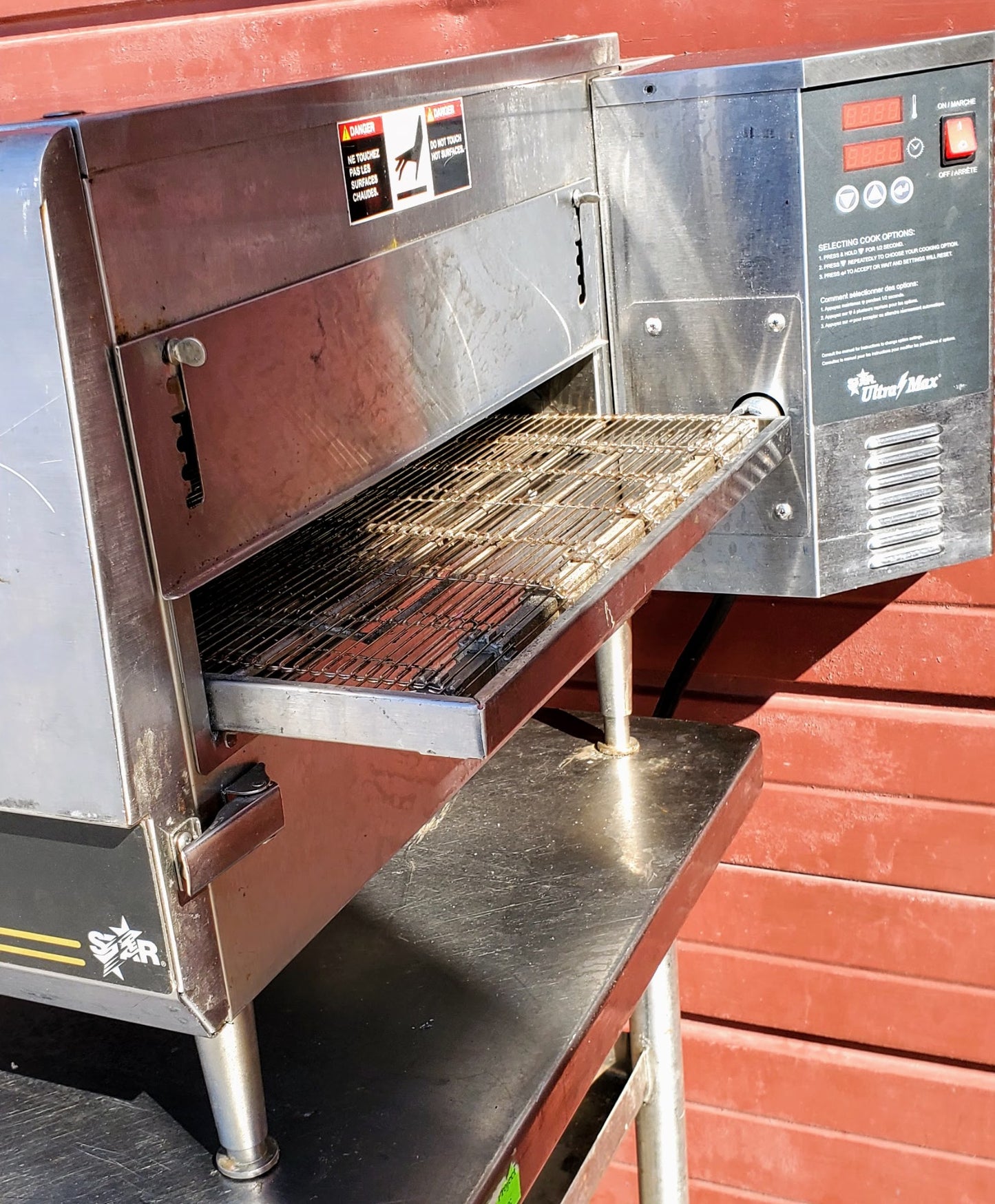 STAR UM1833A ULTRA-MAX® ELECTRIC COUNTERTOP CONVEYOR OVEN WATCH VIDEO FREE SHIP