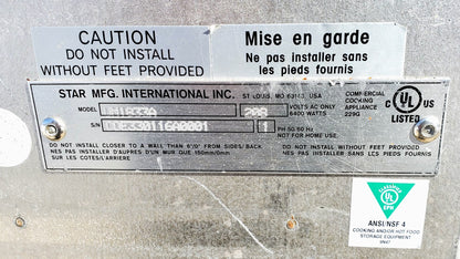 STAR UM1833A ULTRA-MAX® ELECTRIC COUNTERTOP CONVEYOR OVEN WATCH VIDEO FREE SHIP