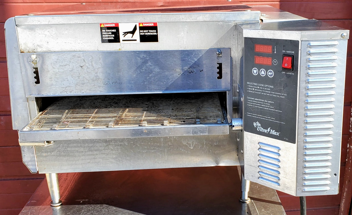 STAR UM1833A ULTRA-MAX® ELECTRIC COUNTERTOP CONVEYOR OVEN WATCH VIDEO FREE SHIP