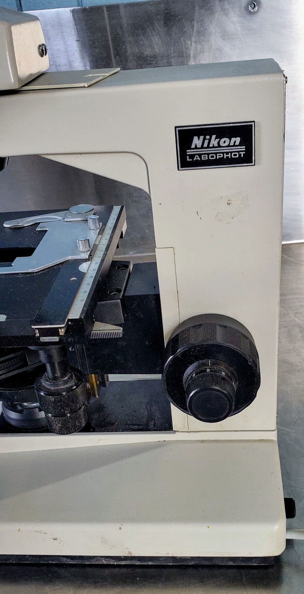 PERFECT NIKON LABOPHOT PHASE CONTRAST MICROSCOPE 4OBJECTIVES PFX TURRET WARRANTY