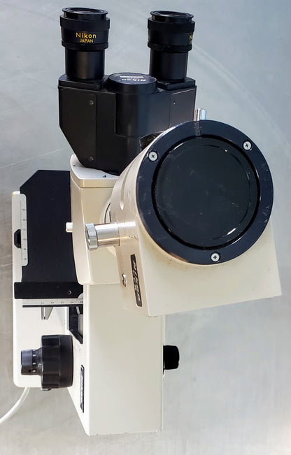 PERFECT NIKON LABOPHOT PHASE CONTRAST MICROSCOPE 4OBJECTIVES PFX TURRET WARRANTY