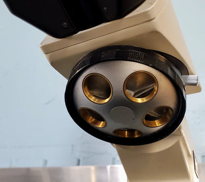 PERFECT NIKON LABOPHOT PHASE CONTRAST MICROSCOPE 4OBJECTIVES PFX TURRET WARRANTY