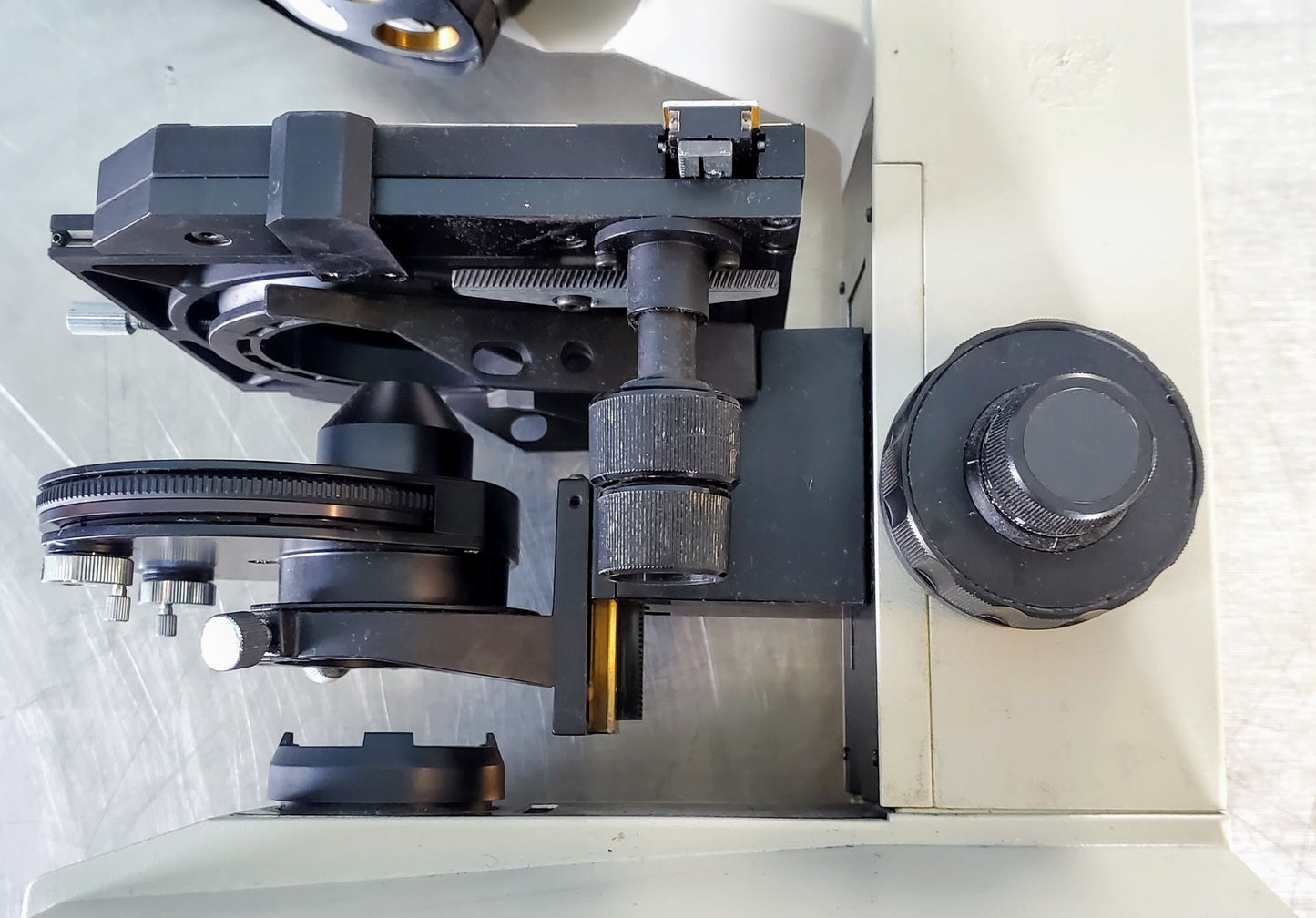 PERFECT NIKON LABOPHOT PHASE CONTRAST MICROSCOPE 4OBJECTIVES PFX TURRET WARRANTY