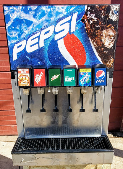 SERVEND CED-30 SODA CARB NON 6 VALVE POST MIX DISPENSER WATCH VIDEO FREE SHIPPIN