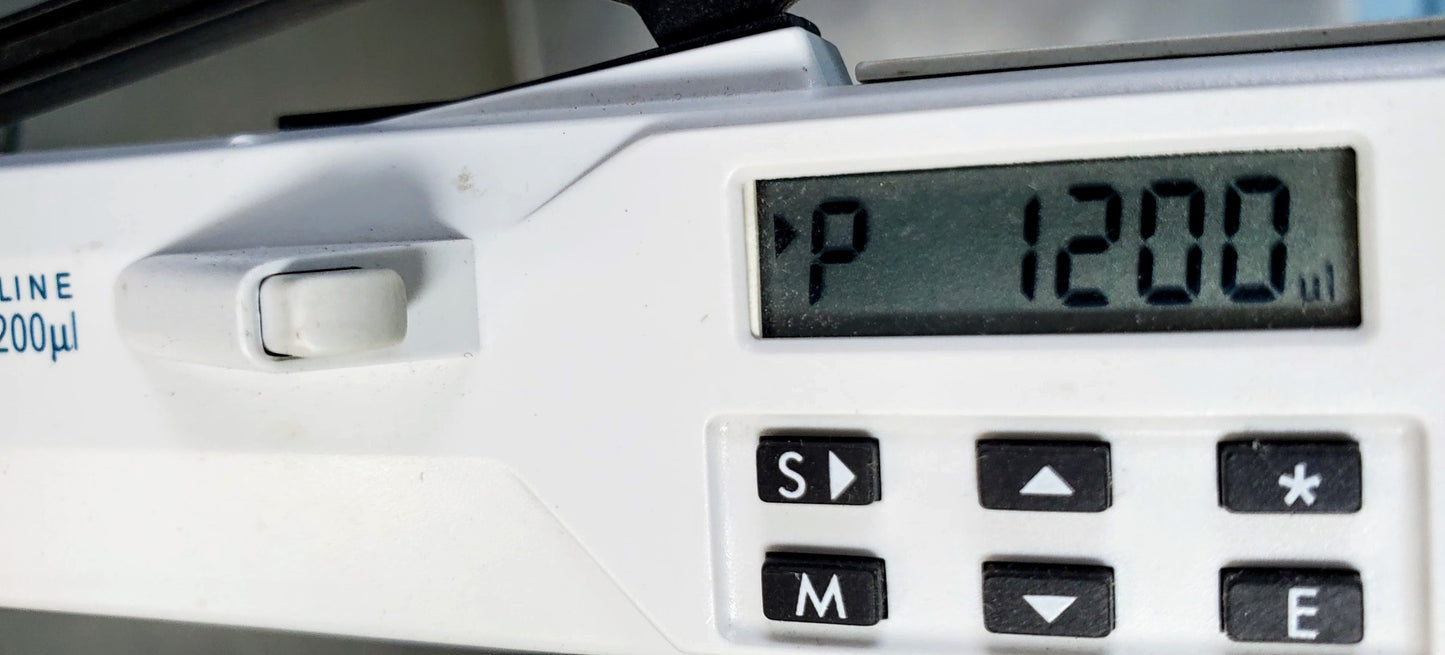 SARTORIUS BIOHIT PROLINE 50-120ul 6CHANNEL PIPETTE & CHARGER WATCHVIDEO FREESHIP