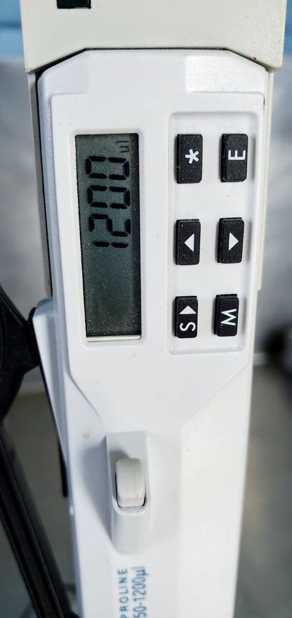 SARTORIUS BIOHIT PROLINE 50-120ul 6CHANNEL PIPETTE & CHARGER WATCHVIDEO FREESHIP