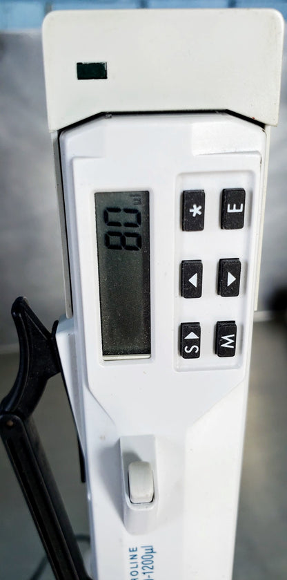 SARTORIUS BIOHIT PROLINE 50-120ul 6CHANNEL PIPETTE & CHARGER WATCHVIDEO FREESHIP