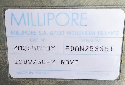 MILLI-Q BIOCEL ZMQS60F0Y WATER PURIFICATION SYSTEM FREE SHIPPING