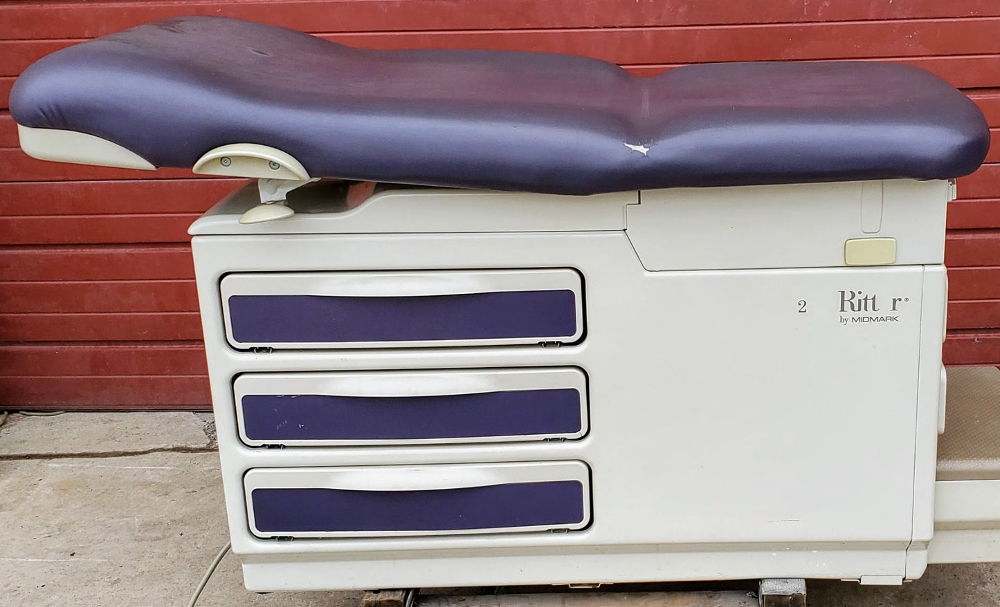 RITTER 204 OBGN PATIENT EXAM TABLE TATTOO OFFICE DOCTOR OBGYN & MANUAL FREE SHIP