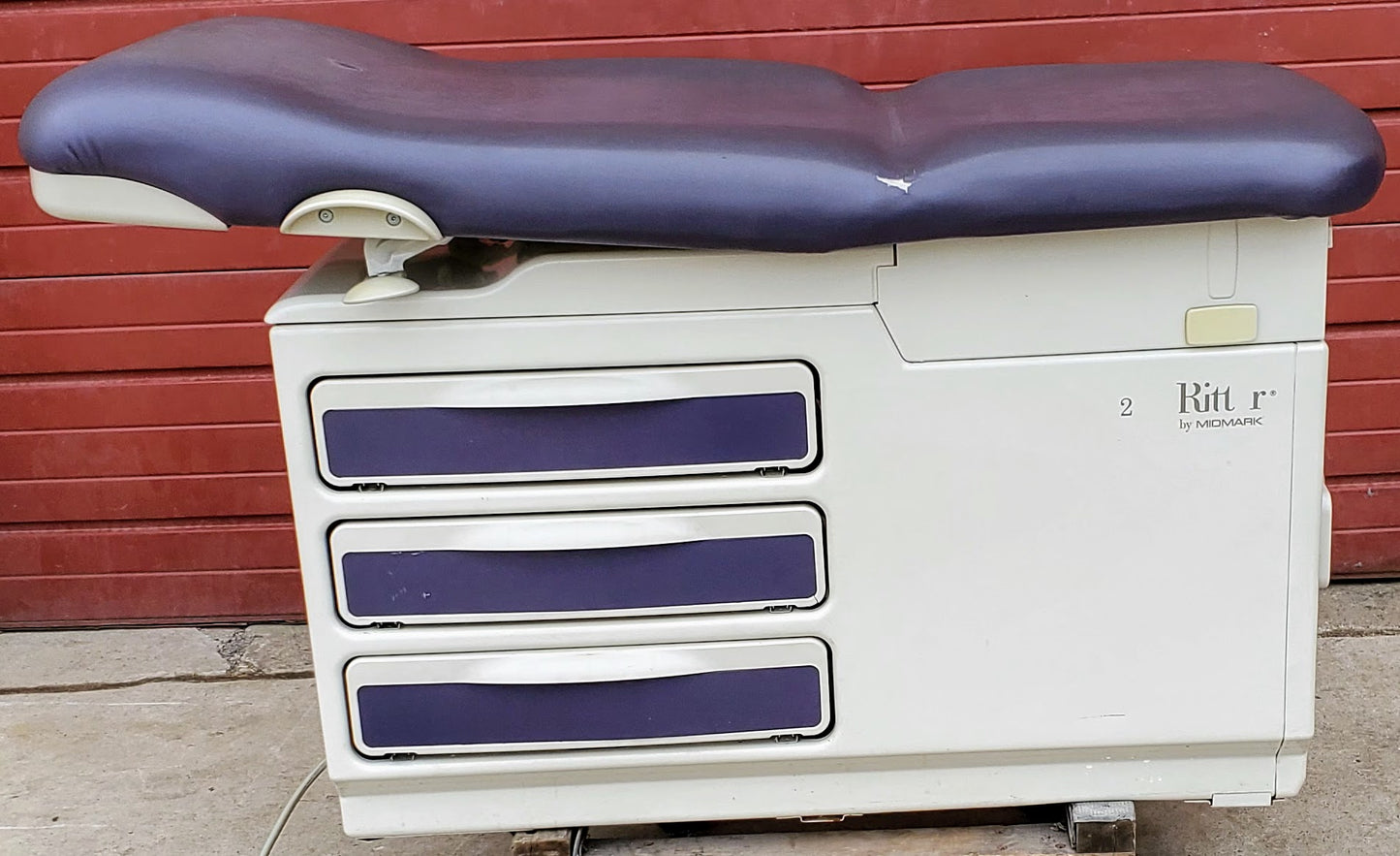 RITTER 204 OBGN PATIENT EXAM TABLE TATTOO OFFICE DOCTOR OBGYN & MANUAL FREE SHIP