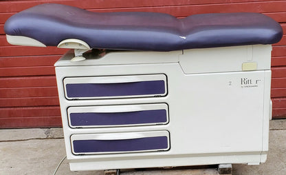 RITTER 204 OBGN PATIENT EXAM TABLE TATTOO OFFICE DOCTOR OBGYN & MANUAL FREE SHIP