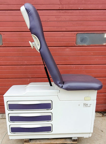 RITTER 204 OBGN PATIENT EXAM TABLE TATTOO OFFICE DOCTOR OBGYN & MANUAL FREE SHIP