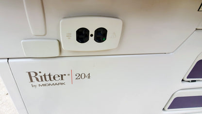 RITTER 204 OBGN PATIENT EXAM TABLE TATTOO OFFICE DOCTOR OBGYN & MANUAL FREE SHIP