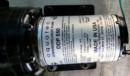 AQUATEC DDP550 HIGH FLOW DELIVERY PUMP with 4 Rubber Feet WATCH VIDEO FREE SHIP