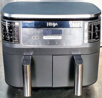 NINJA® FOODI® DOUBLE BASKET AIR FRYER DZSERIES 90DAYWarranty WATCHVIDEO FREESHIP