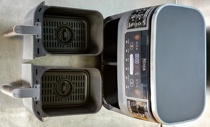 NINJA® FOODI® DOUBLE BASKET AIR FRYER DZSERIES 90DAYWarranty WATCHVIDEO FREESHIP