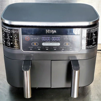 NINJA® FOODI® DOUBLE BASKET AIR FRYER DZSERIES 90DAYWarranty WATCHVIDEO FREESHIP