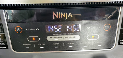 NINJA® FOODI® DOUBLE BASKET AIR FRYER DZSERIES 90DAYWarranty WATCHVIDEO FREESHIP