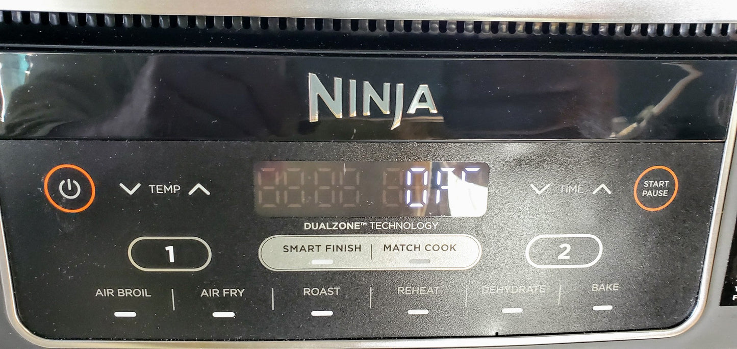 NINJA® FOODI® DOUBLE BASKET AIR FRYER DZSERIES 90DAYWarranty WATCHVIDEO FREESHIP