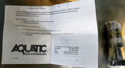 AQUATIC SL22RK REPAIR KIT LINEAR PISTON AIR PUMP 90DAYWARRANTY FREESHIP