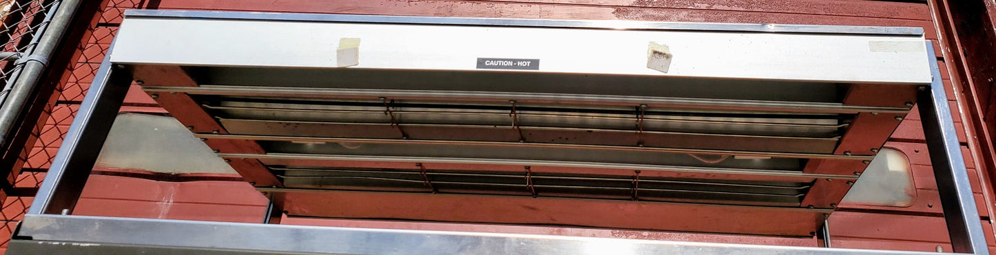 HATCO MODEL GRSDS-36D SLANT MERCHANDISING DISPLAY WARMER WATCH VIDEO FREE SHIP