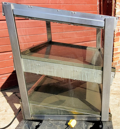 HATCO MODEL GRSDS-36D SLANT MERCHANDISING DISPLAY WARMER WATCH VIDEO FREE SHIP