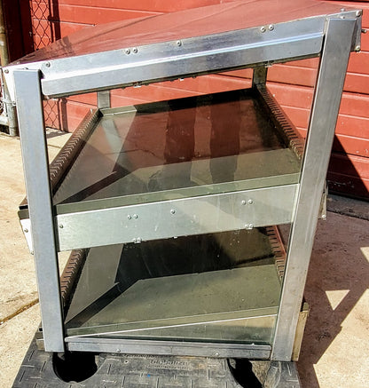 HATCO MODEL GRSDS-36D SLANT MERCHANDISING DISPLAY WARMER WATCH VIDEO FREE SHIP