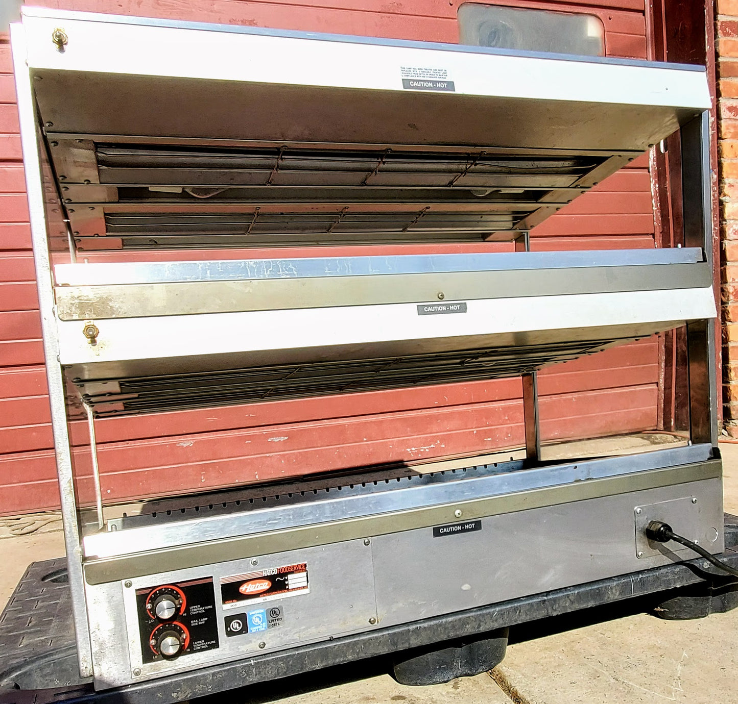 HATCO MODEL GRSDS-36D SLANT MERCHANDISING DISPLAY WARMER WATCH VIDEO FREE SHIP