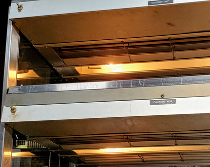 HATCO MODEL GRSDS-36D SLANT MERCHANDISING DISPLAY WARMER WATCH VIDEO FREE SHIP